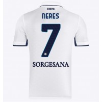 Dres SSC Napoli David Neres #7 Gostujuci 2024-25 Kratak Rukav